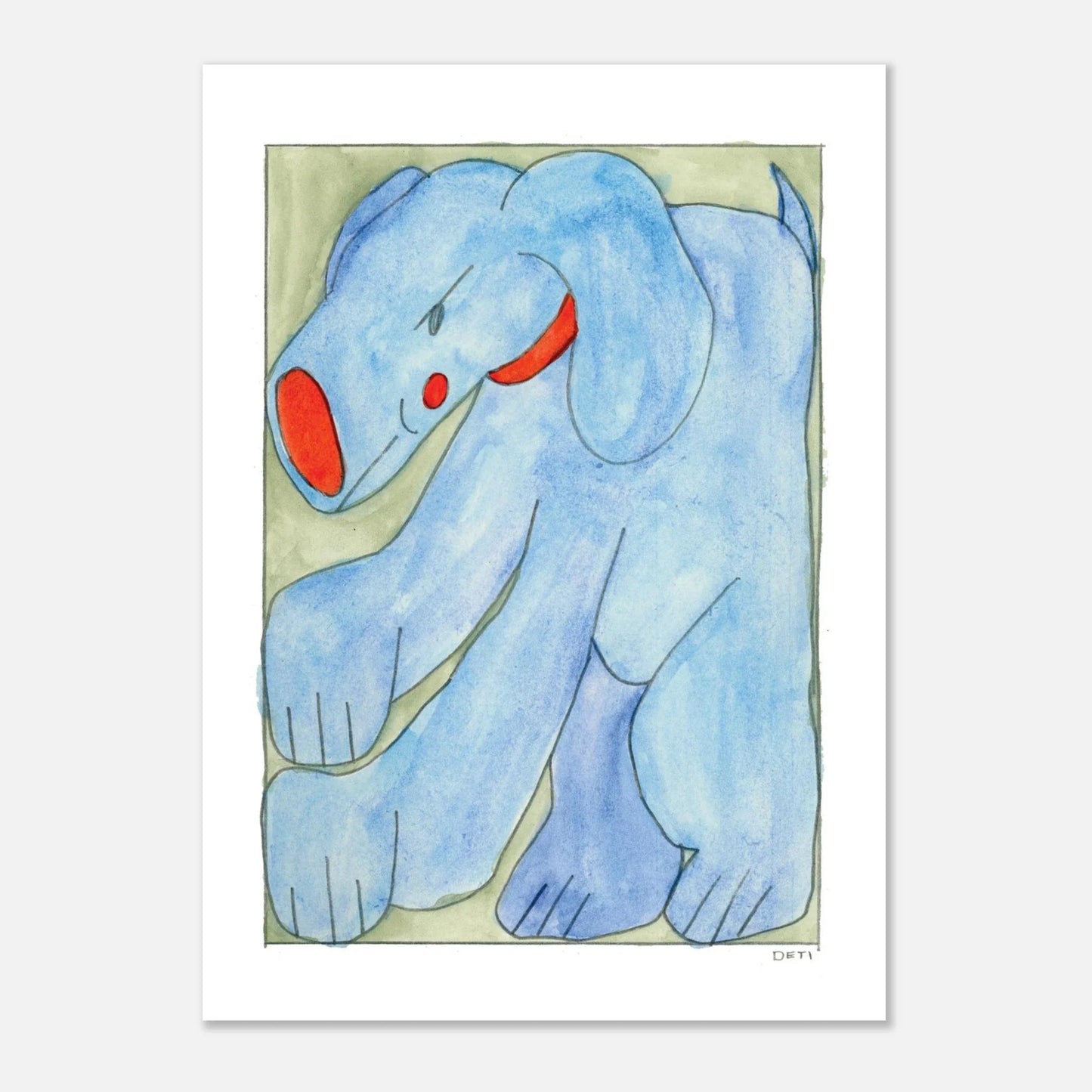 Hayley Deti - 'Boog 2 (Mischief)' Print