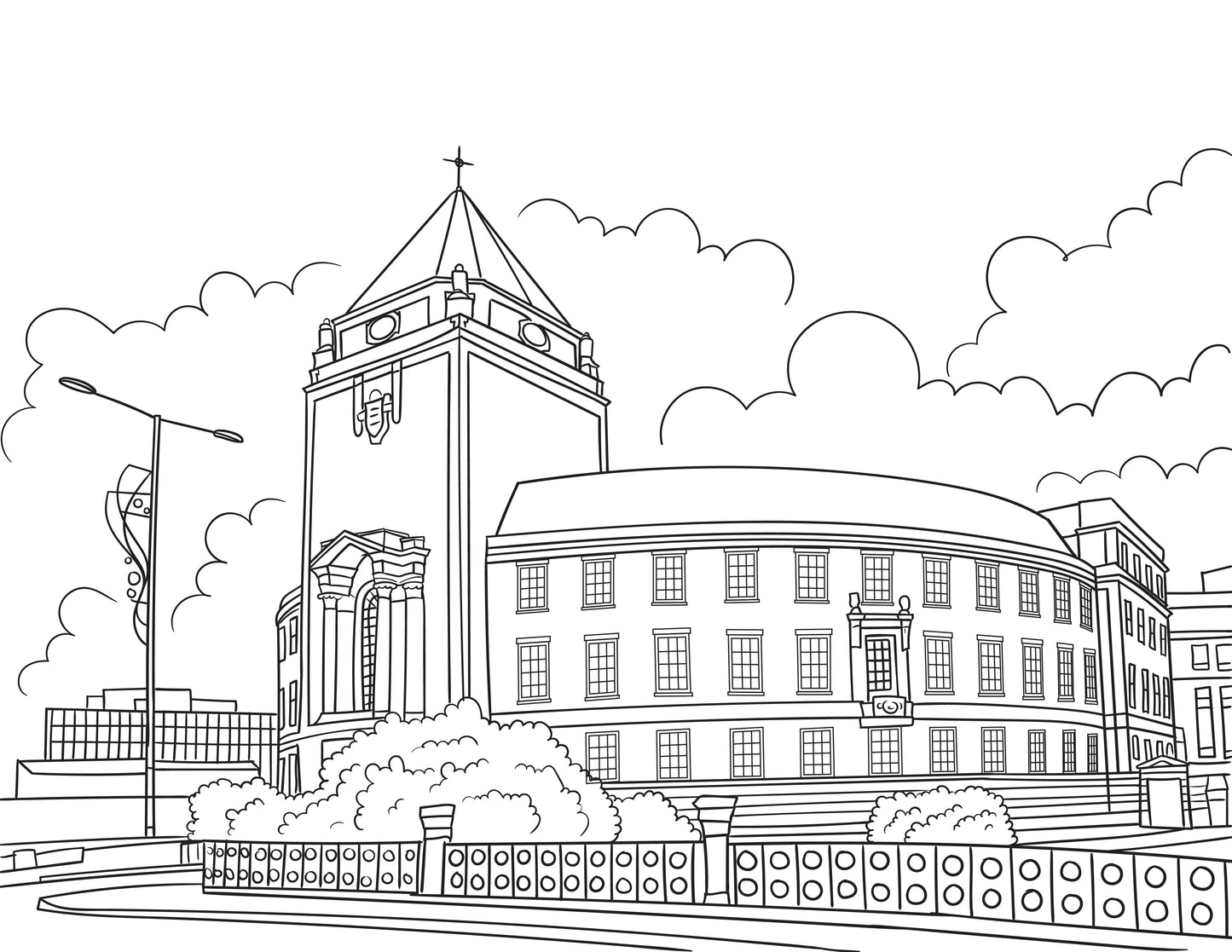 Kingston Colouring Book (A4)