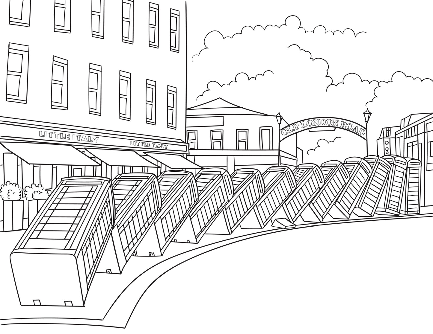 Kingston Colouring Book (A4)