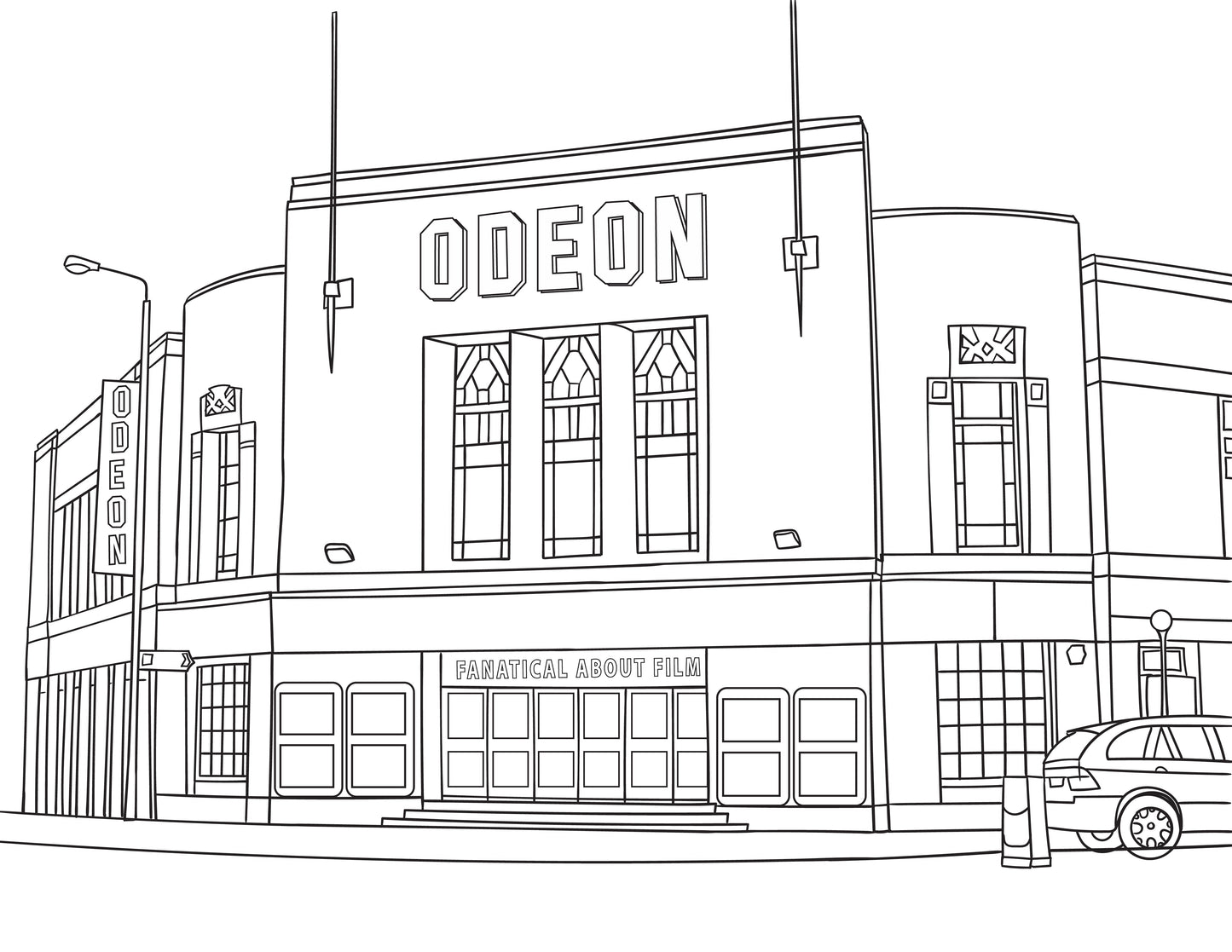 Beckenham Colouring Book (A4)
