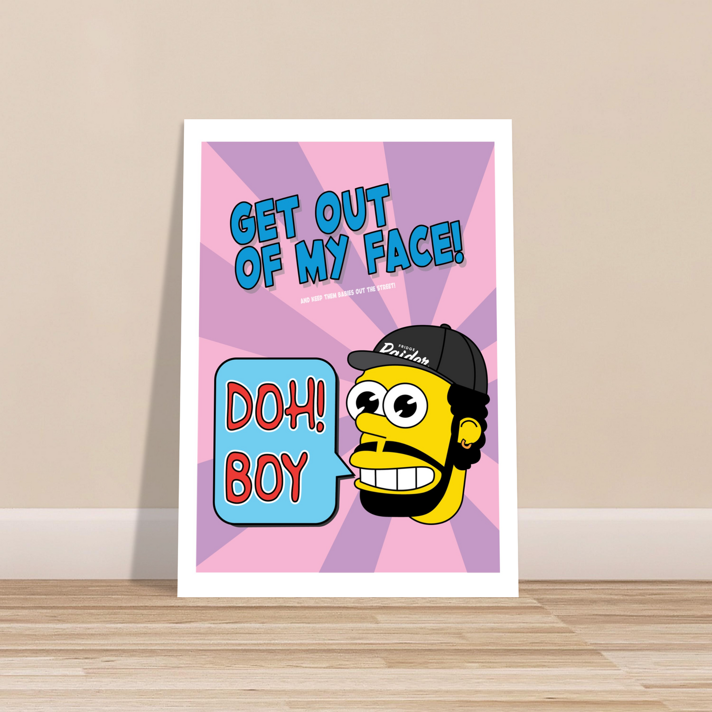 Doh! Boy x Mr Sparkle Print
