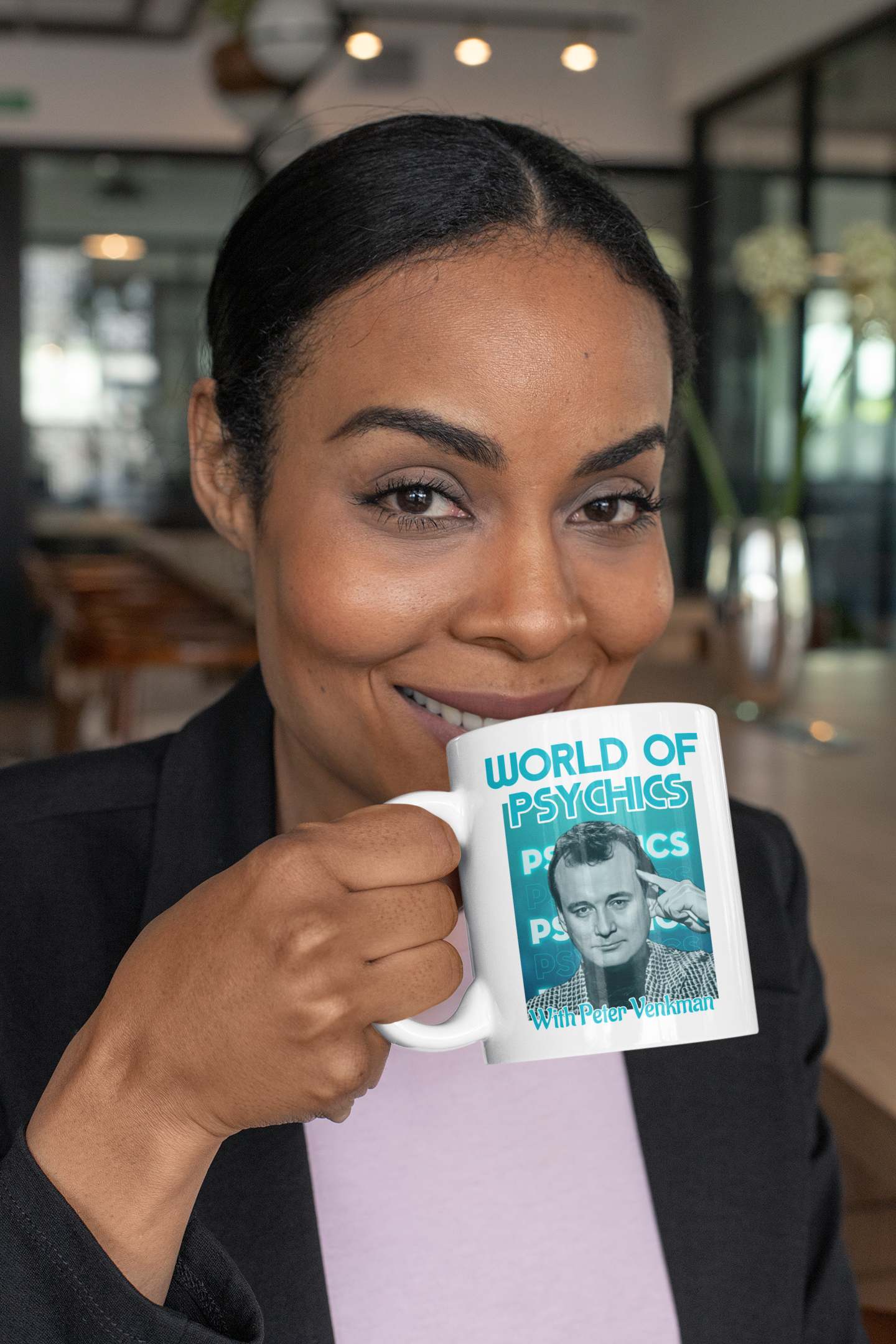 Ghostbusters World of Psychics Coffee Mug