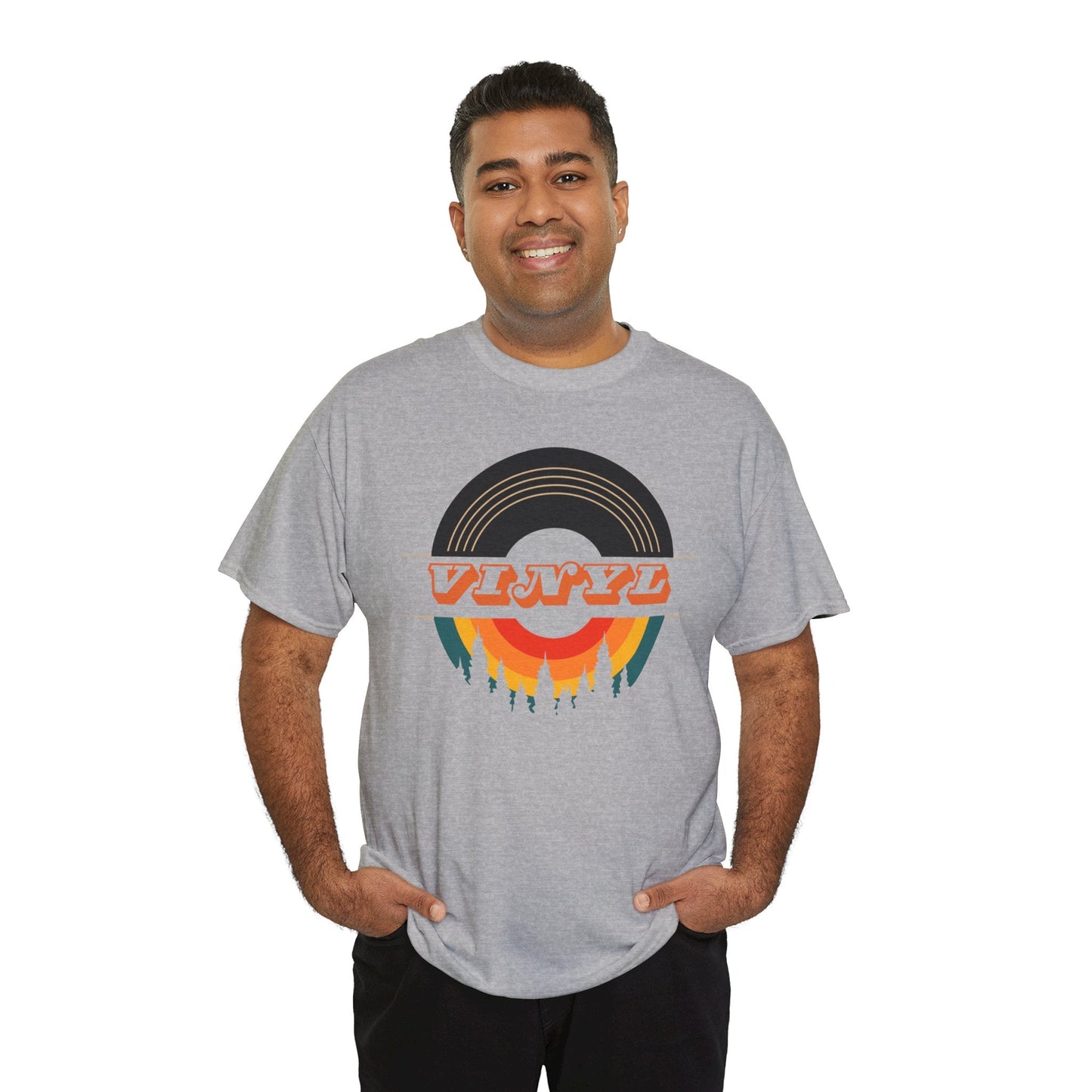 Vinyl Record Logo Men's T-Shirt
