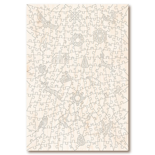 Winter Woodland Cottage