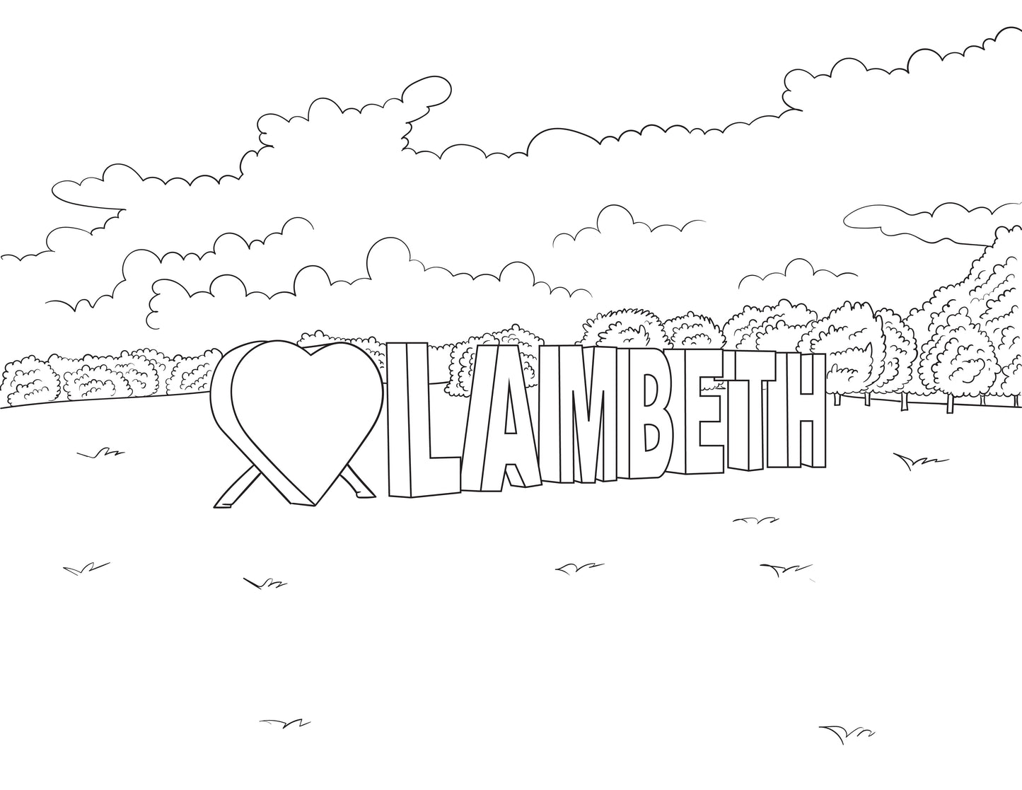 Streatham Colouring Book (A4)