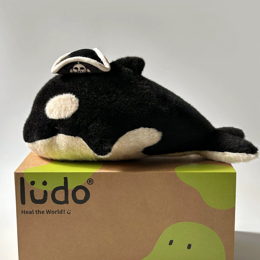 lüdo | Orca Whale Plush Toy