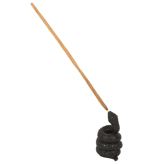 Gothic Gifts Black Snake Incense Stick Holder