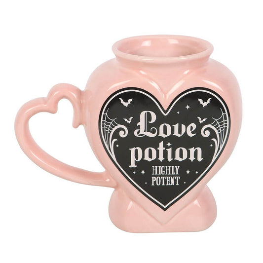 Gothic Gifts Love Potion Shaped Mug