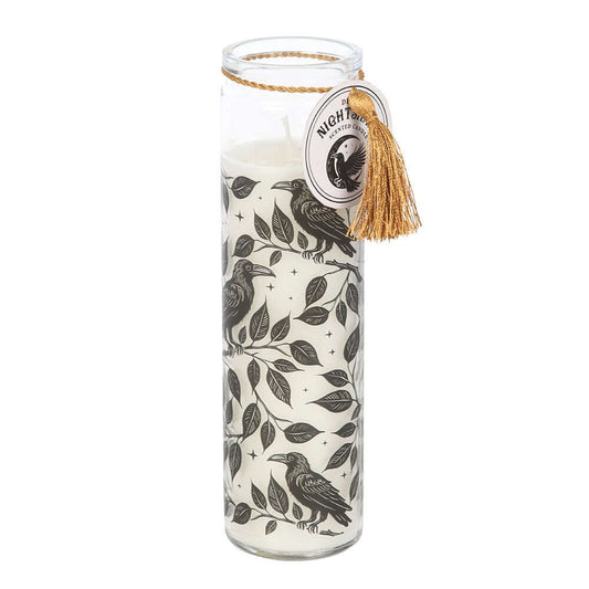 Gothic Gifts Mystic Raven Deadly Nightshade Tube Candle