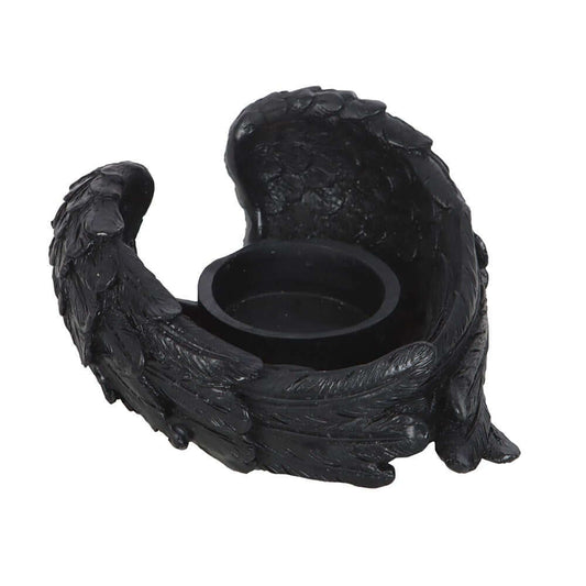 Gothic Gifts Raven Wings Tealight Candle Holder