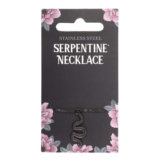 Gothic Gifts Snake Pendant Necklace