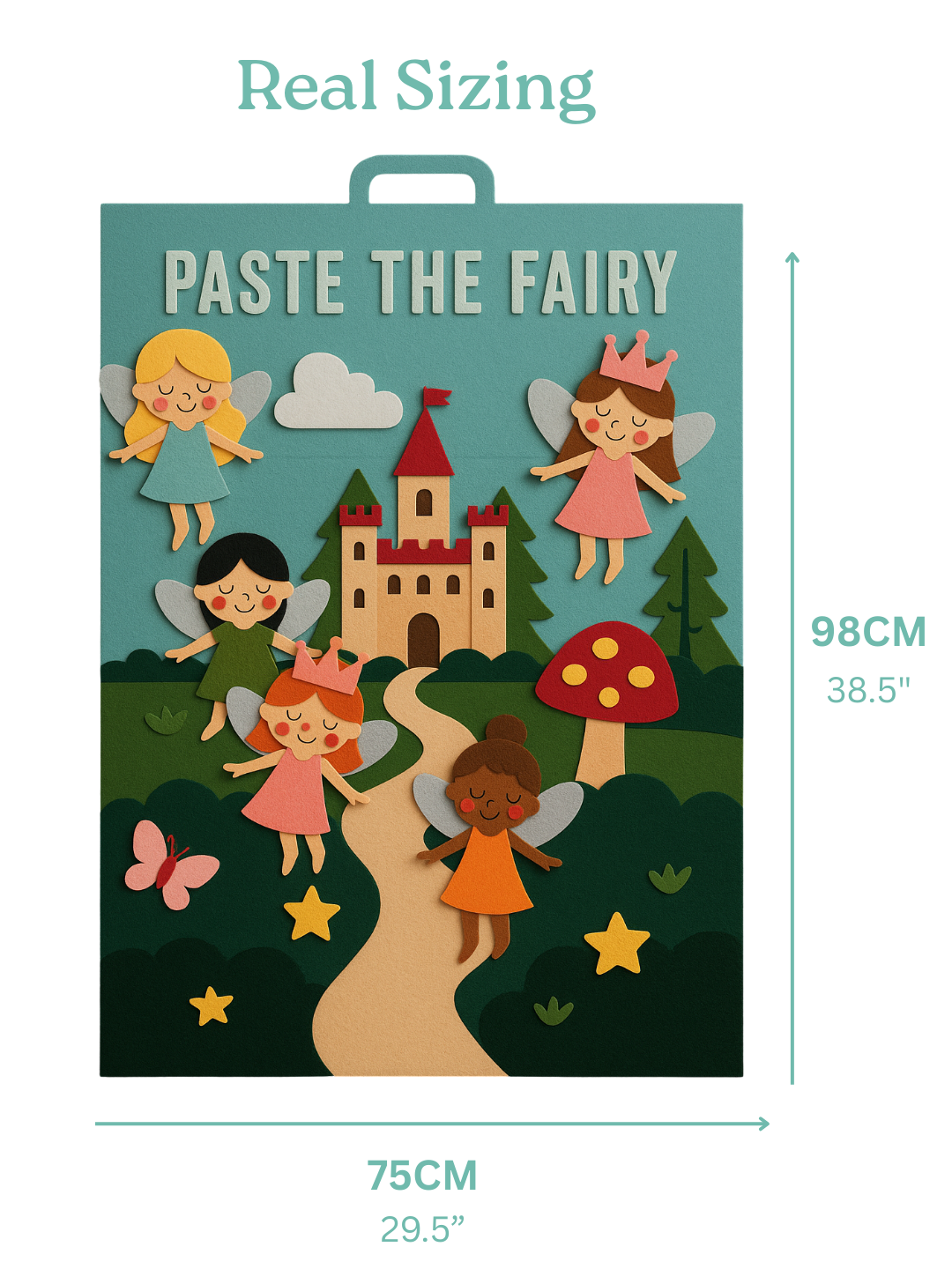 Paste the Fairy™ Felt Board – Magical Dress-Up Activity for Kids