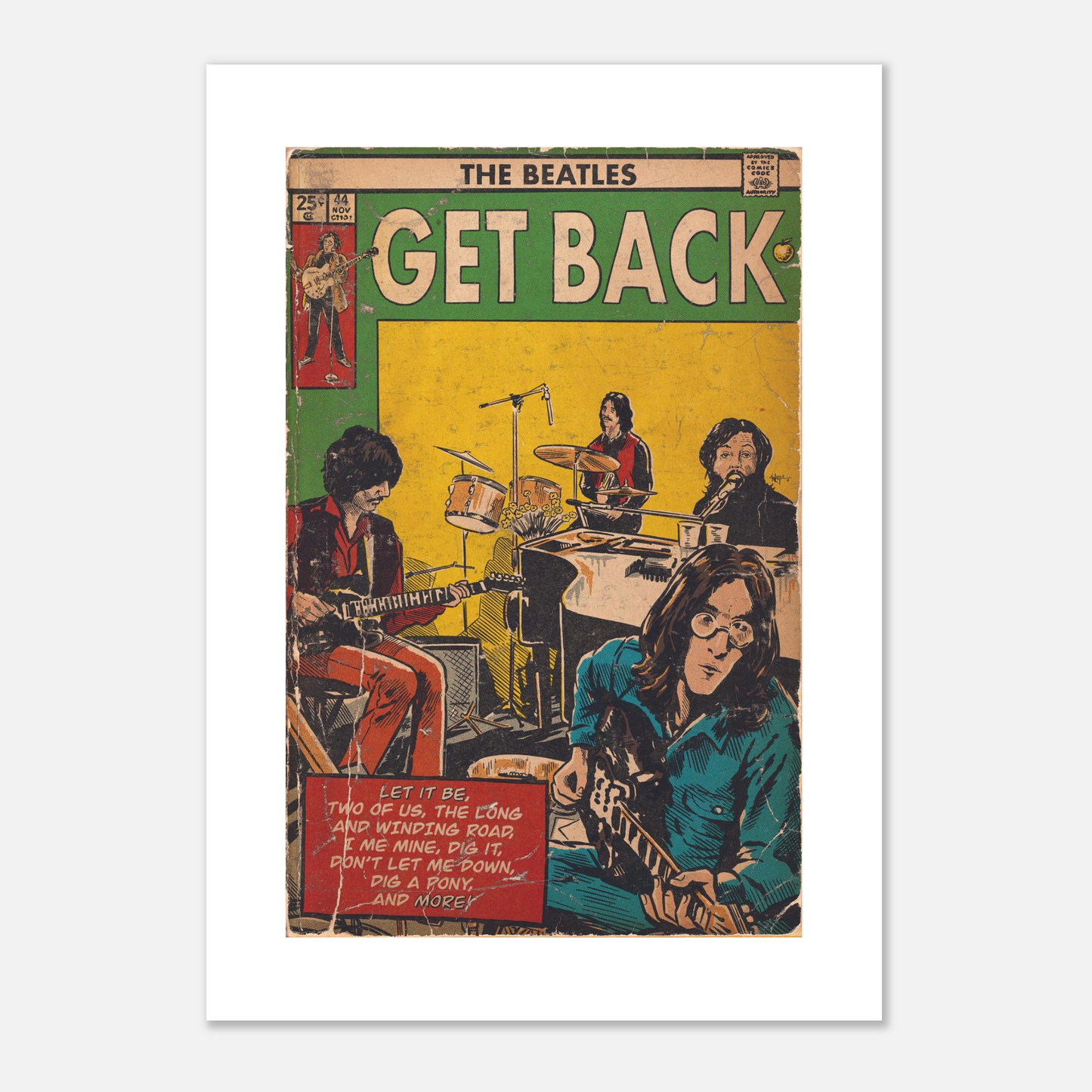 Mark Scicluna - 'Can you Dig it?' Print