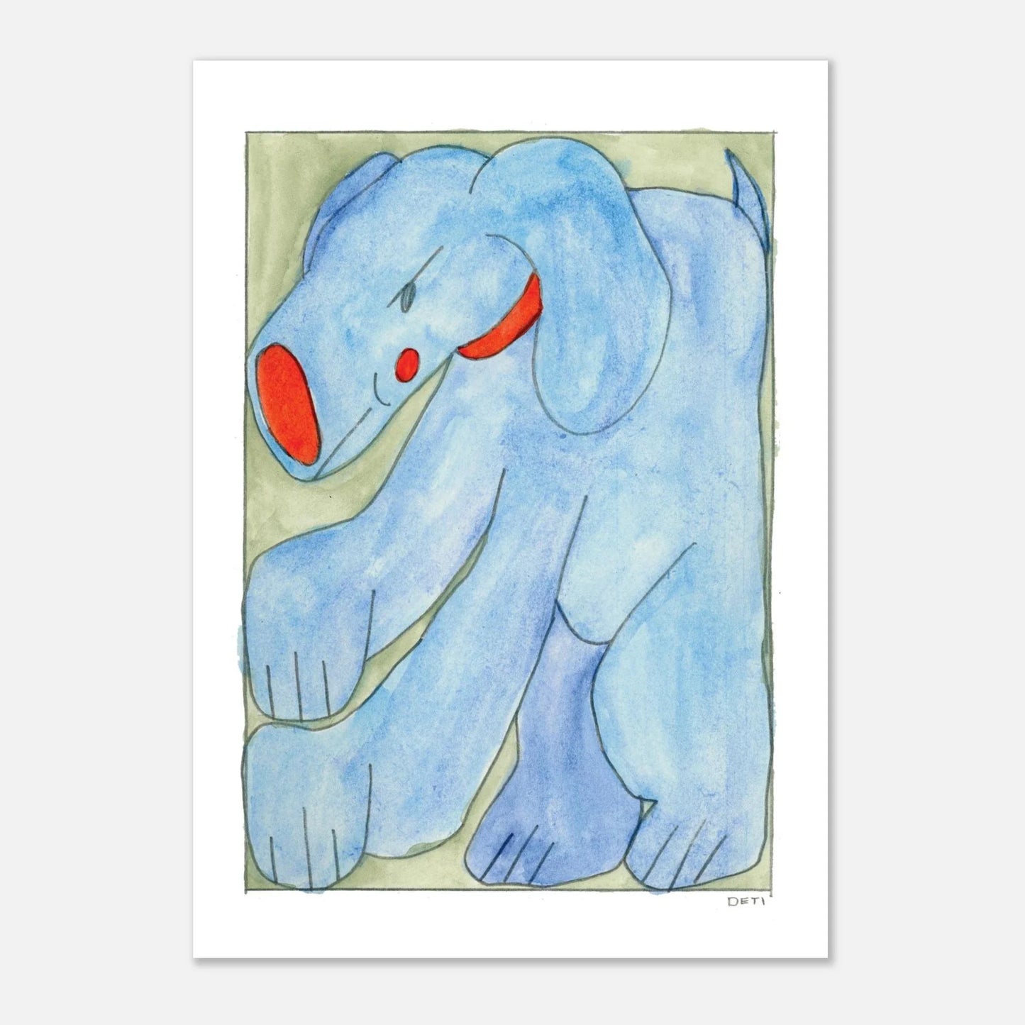 Hayley Deti - 'Boog 2 (Mischief)' Print