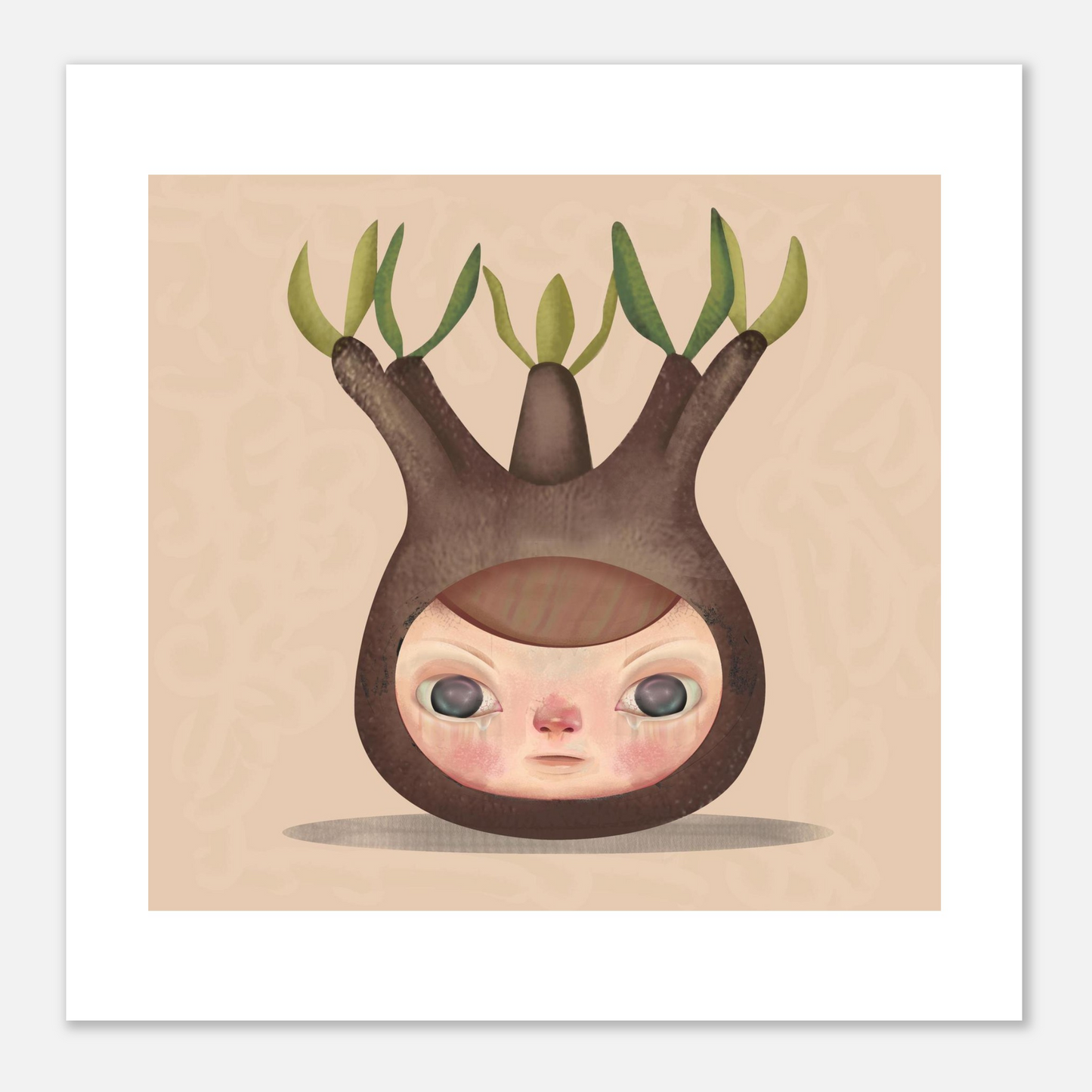 Javier Gonzalez Burgos - 'The Stolen Ninety Year Old Head' Print