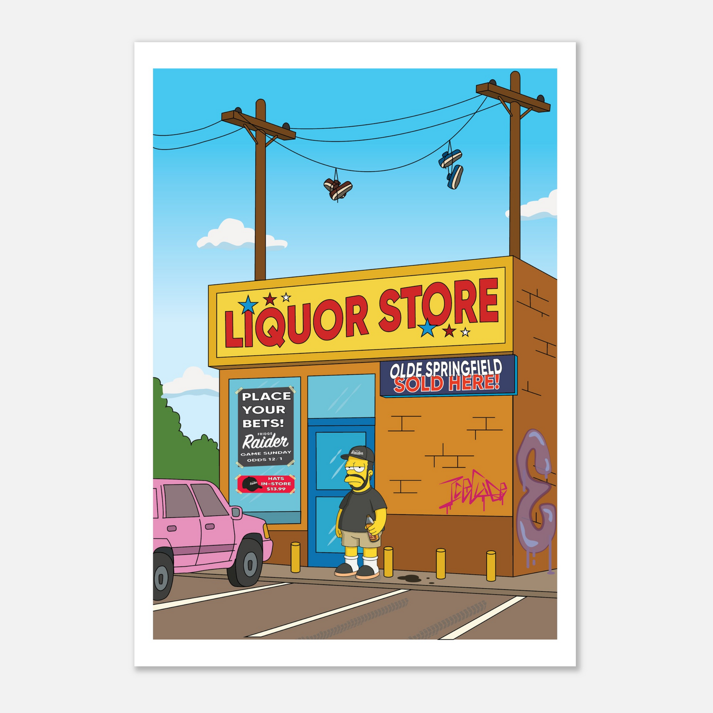 Doh! Boy Liquor Store - Print