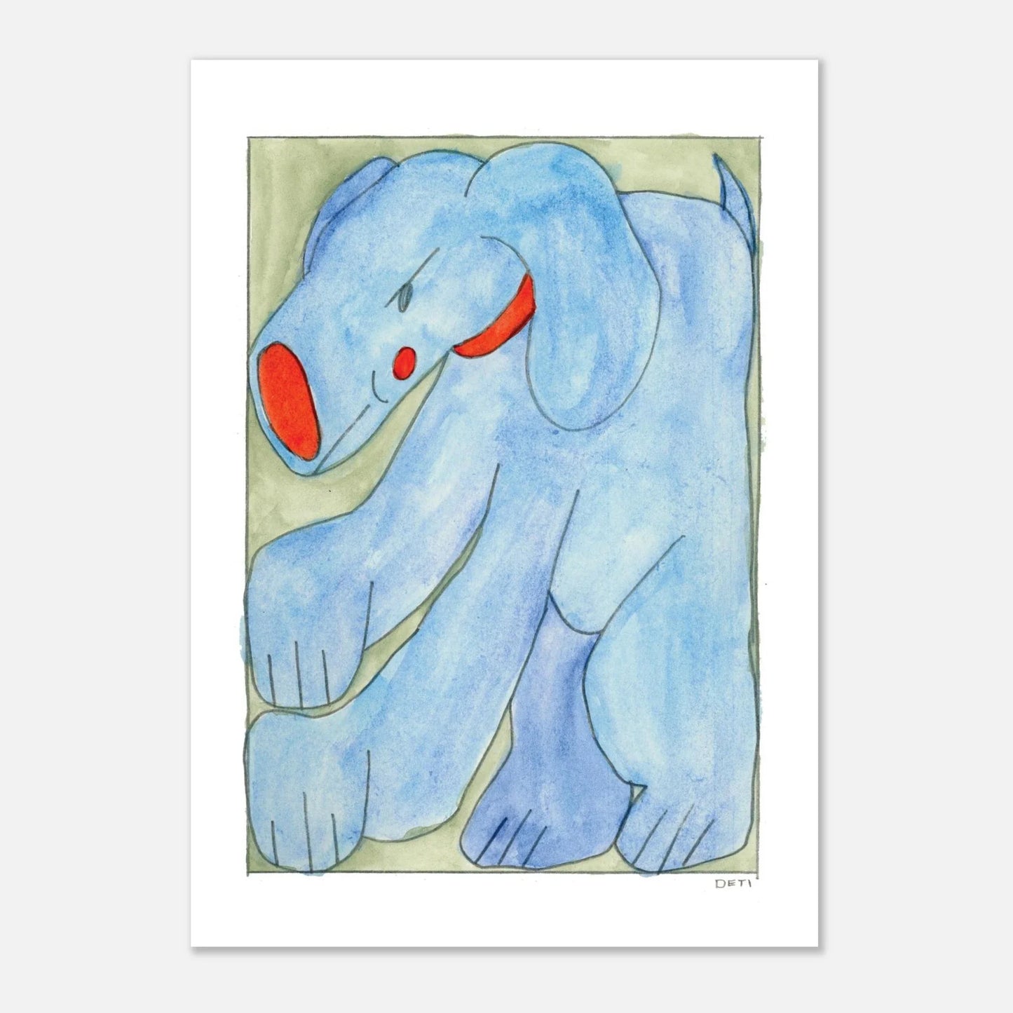 Hayley Deti - 'Boog 2 (Mischief)' Print