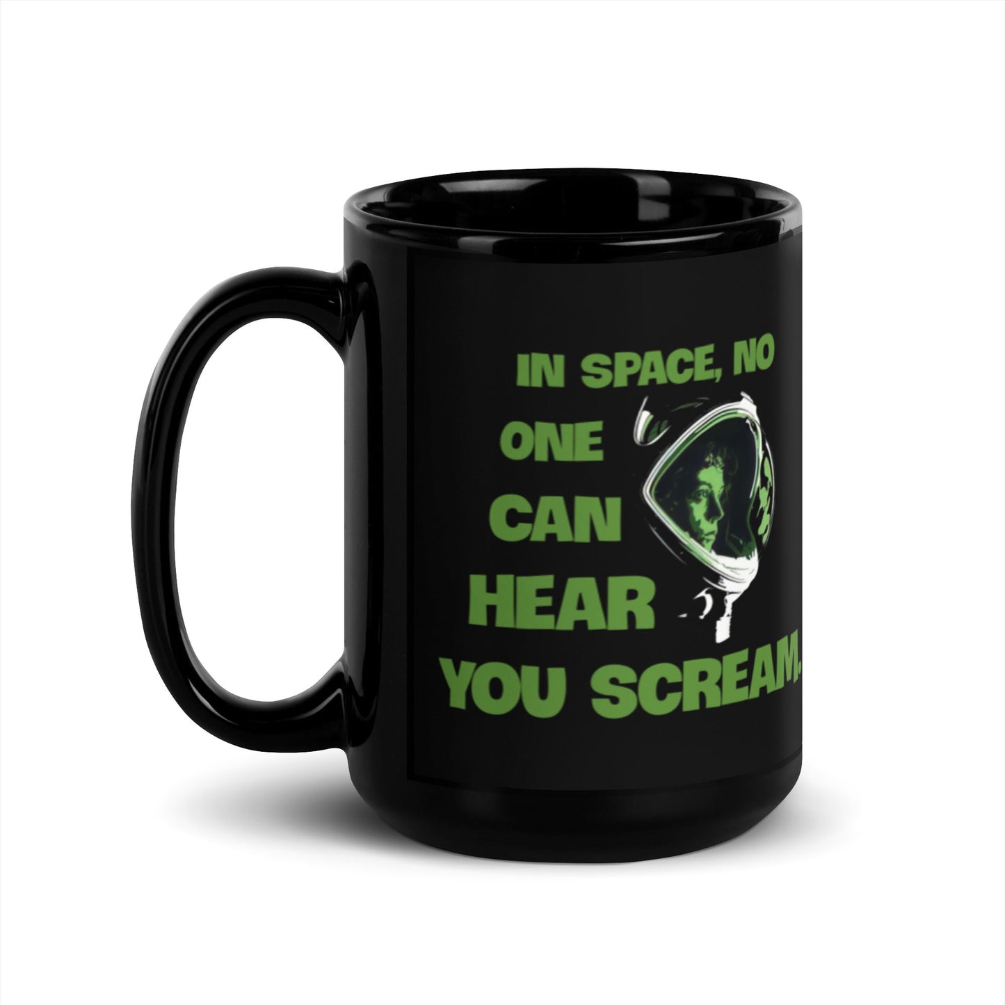 Alien in space no one can hear you scream Coffee Mug.