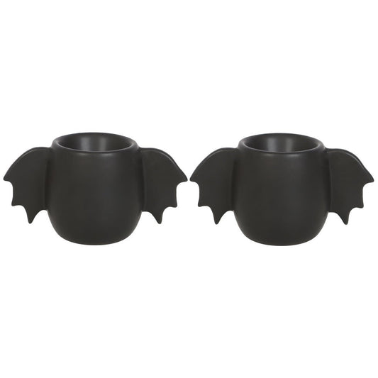 Gothic Gifts Bat Wing Egg Cup Set Of 2