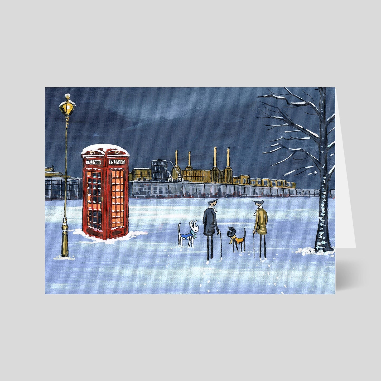 Dan McFall Christmas Card - Battersea Work Mates