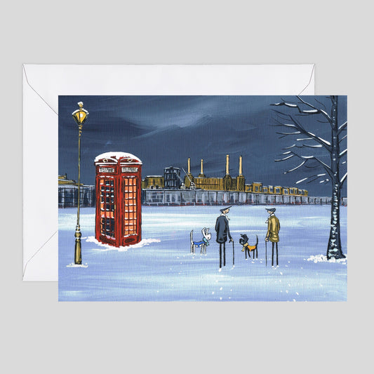 Dan McFall Christmas Card - Battersea Work Mates