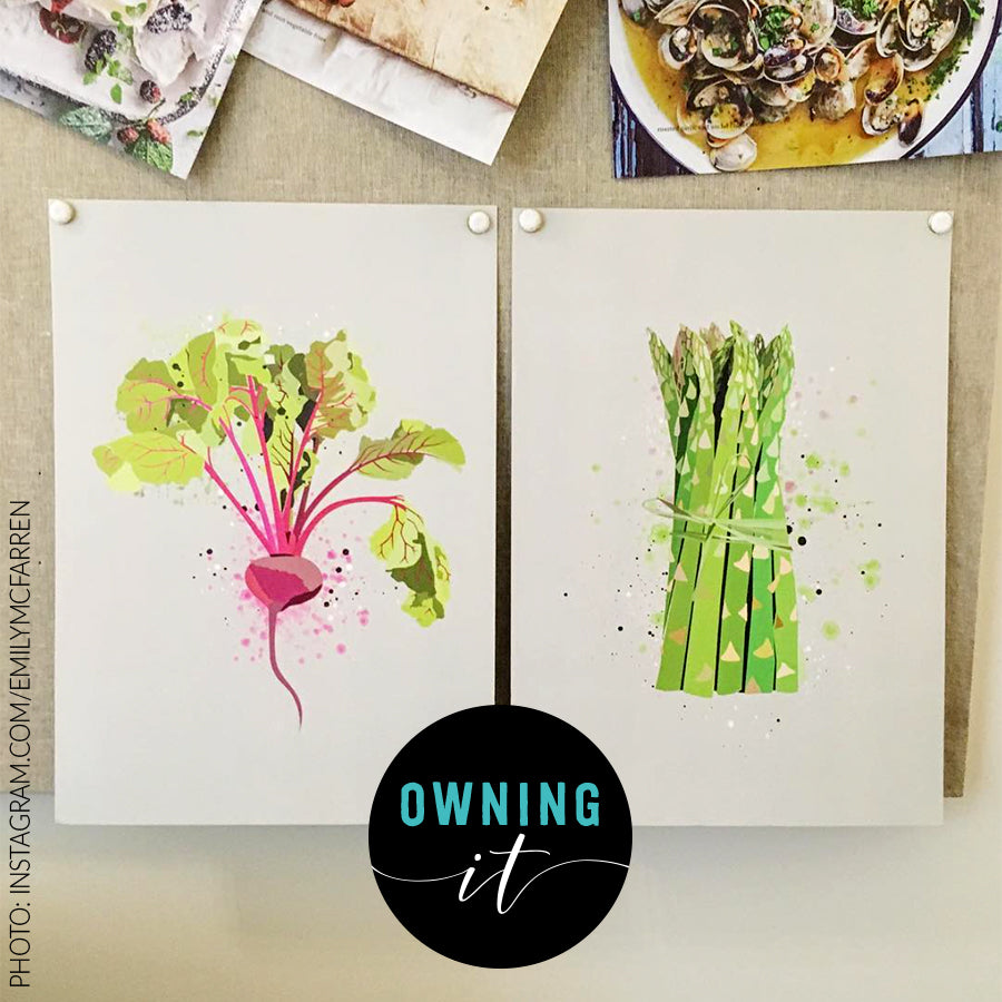 Beetroot Vegetable Kitchen Print
