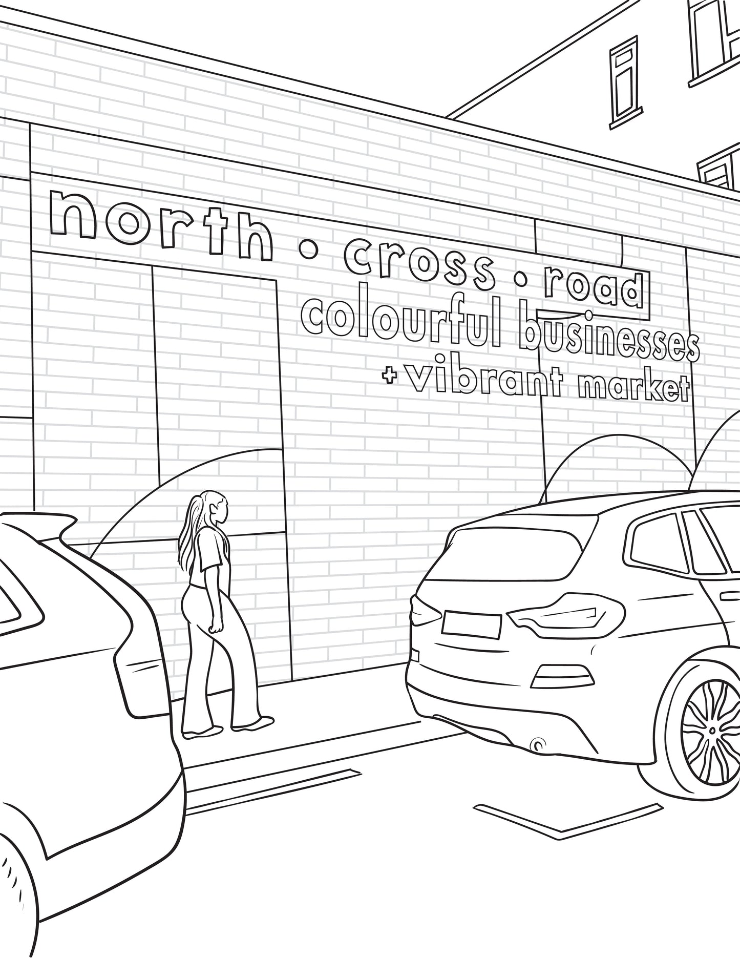 East Dulwich Colouring Book (A4)