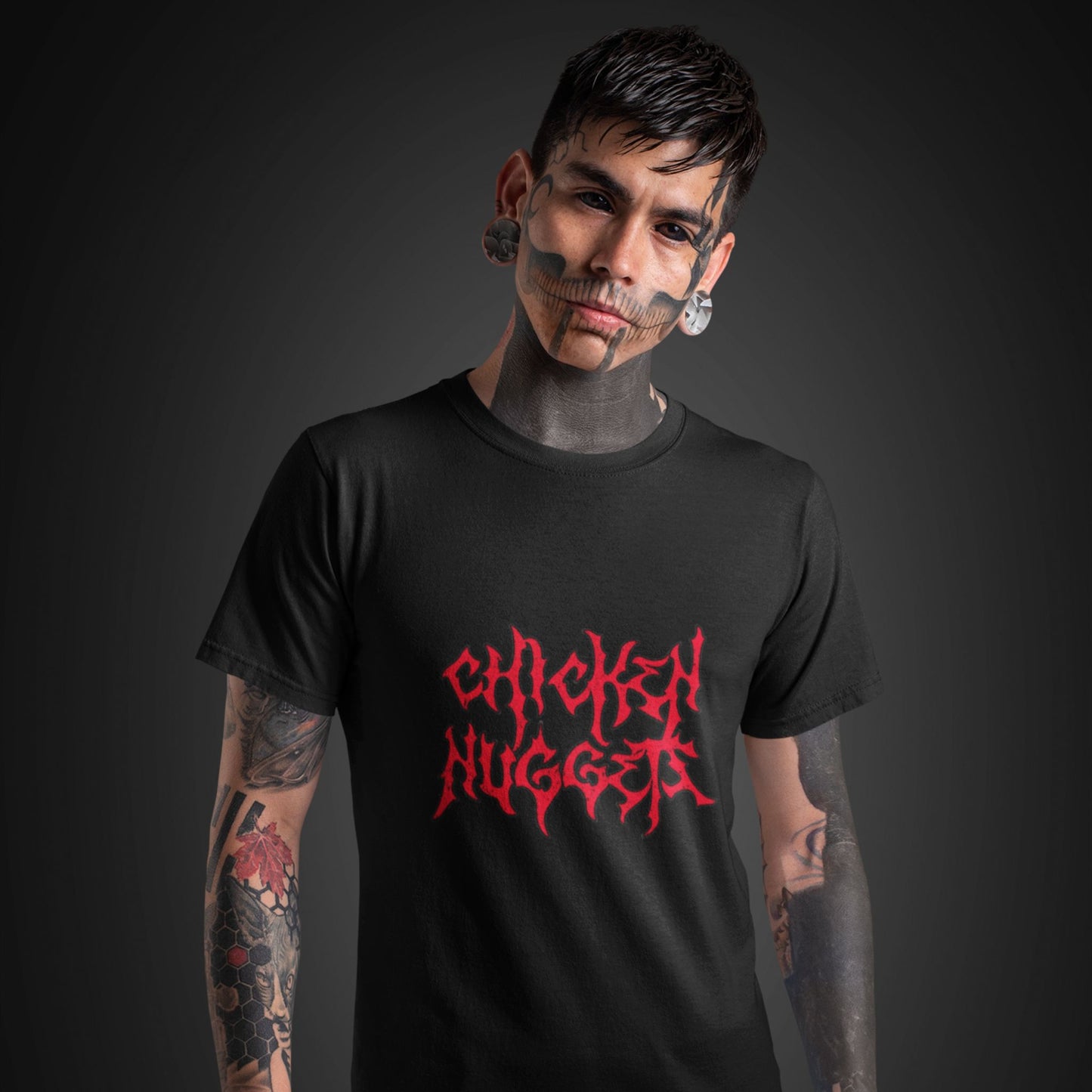 Chicken Nuggets of Death Metal T-shirt