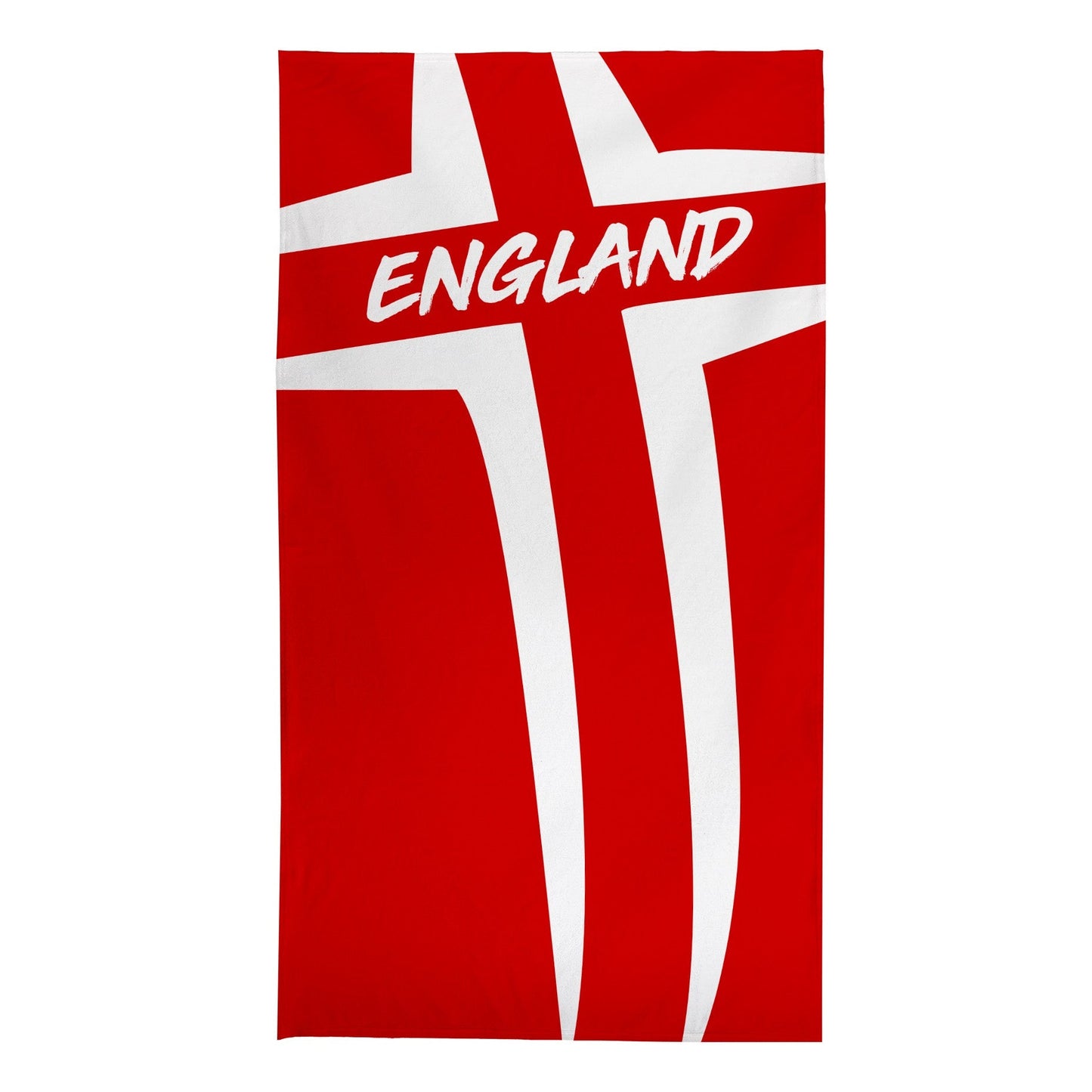 England St George - WC26 - Retro Beach Towel - 150cm x 75cm