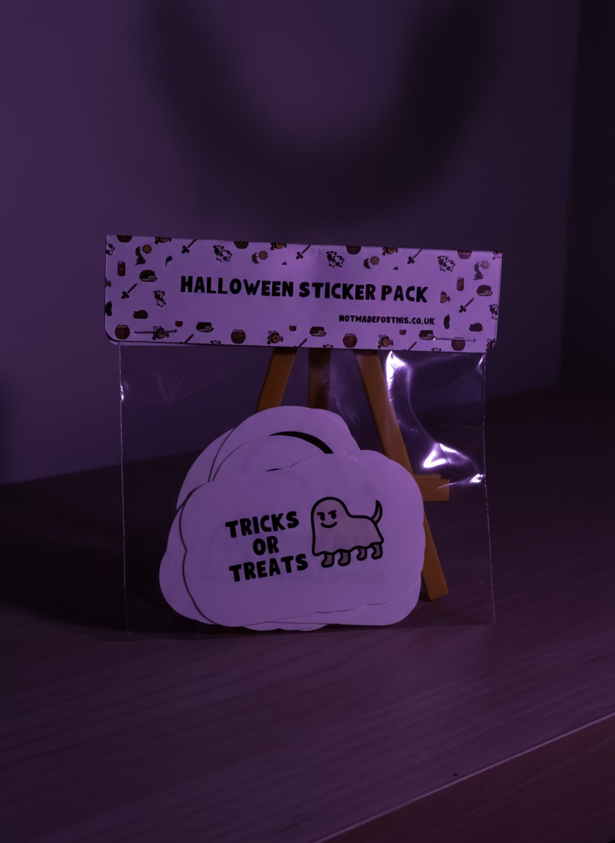 Halloween Sticker Pack | Not Made For This