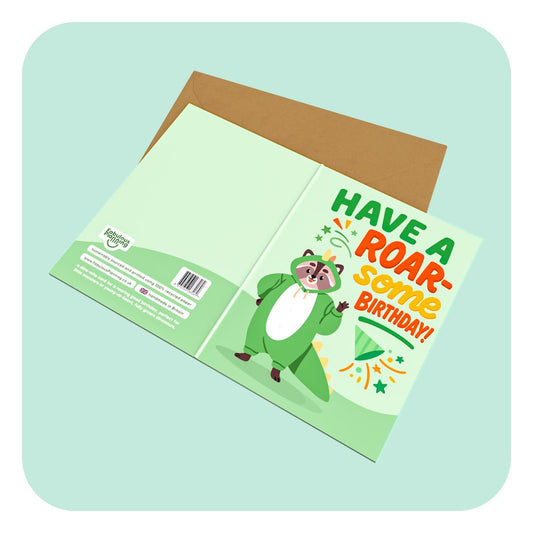 Mini Greeting Card - Roarsome Birthday!