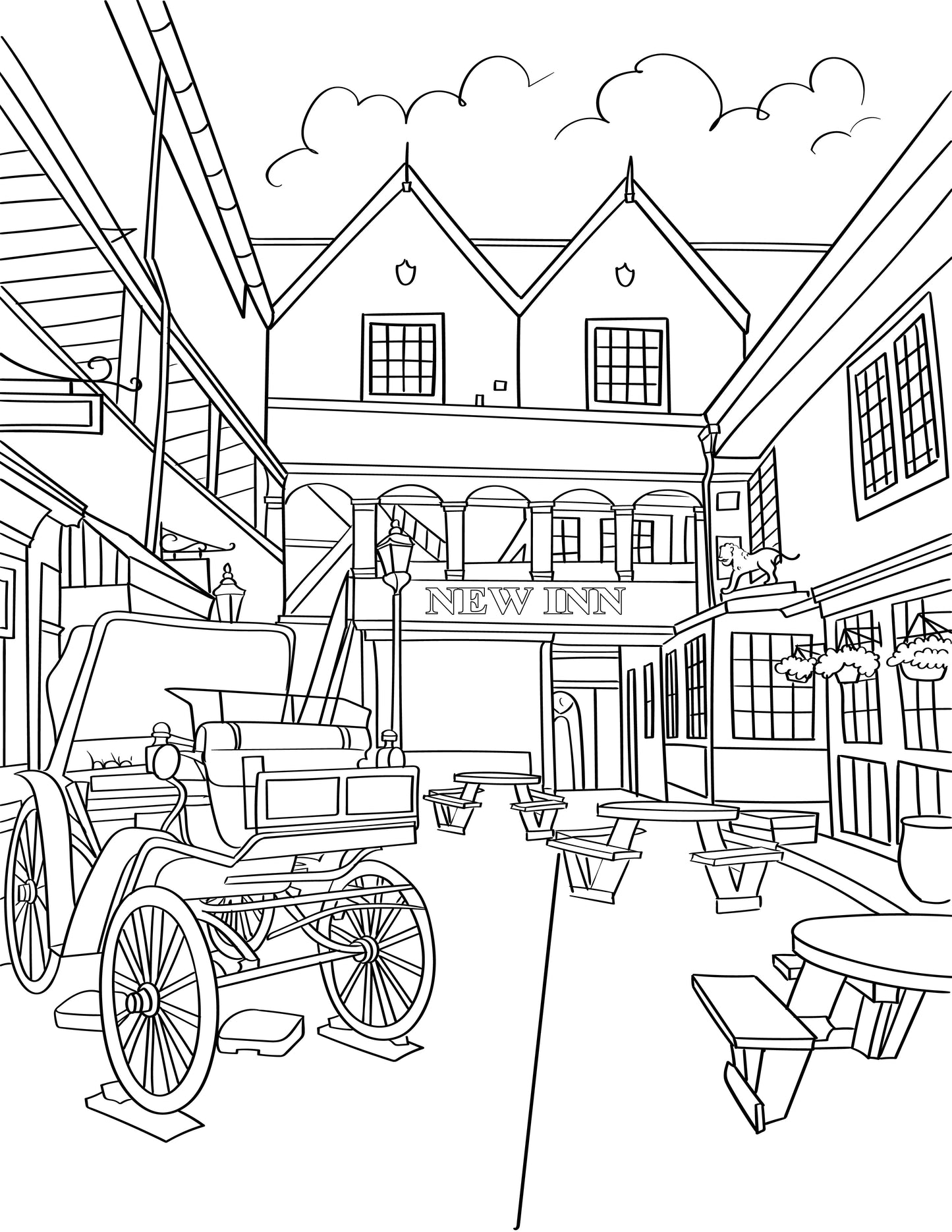 Gloucester Colouring Book (A4)
