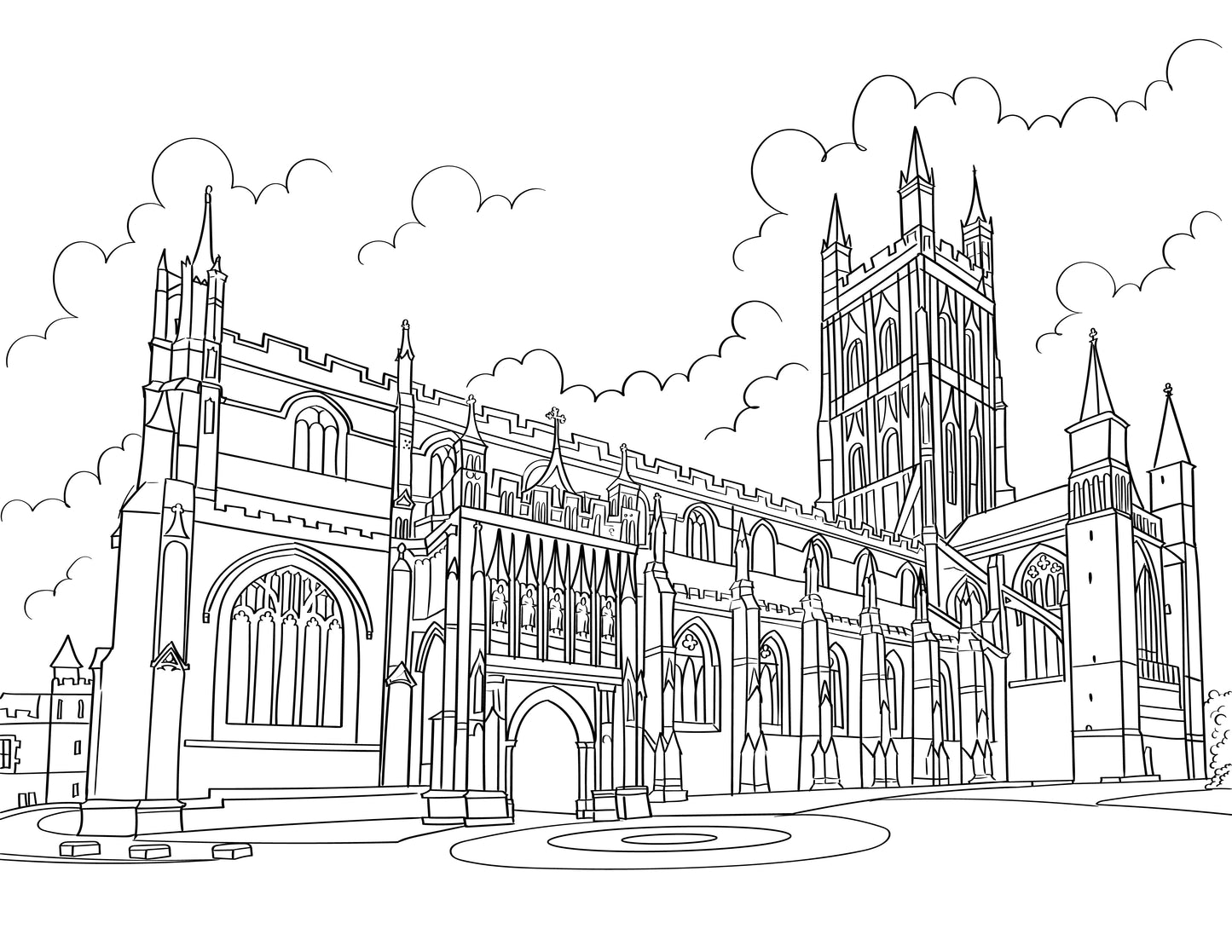 Gloucester Colouring Book (A4)