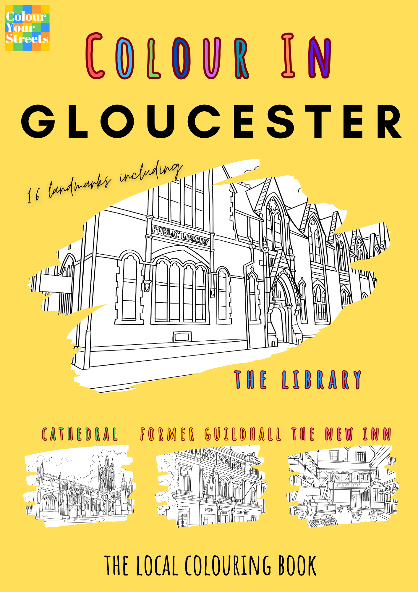 Gloucester Colouring Book (A4)
