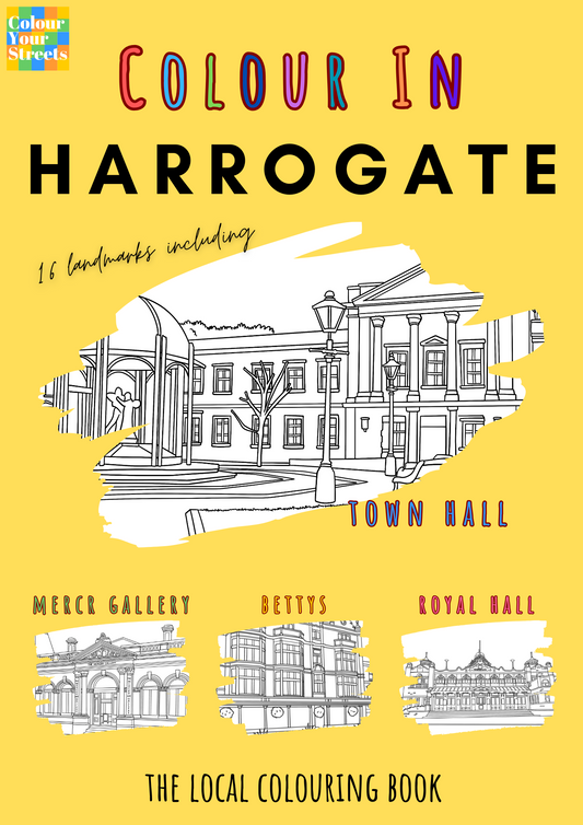 Harrogate Colouring Book (A4)