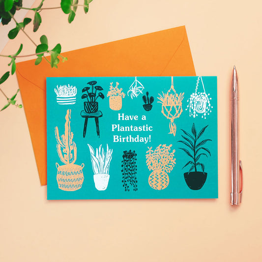 Have A Plantastic Birthday Card