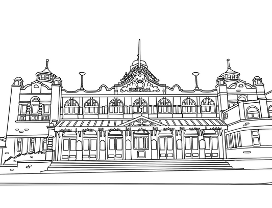 Harrogate Colouring Book (A4)