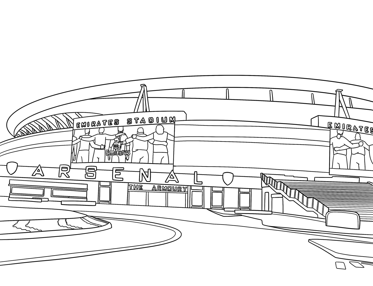 Islington Colouring Book (A4)