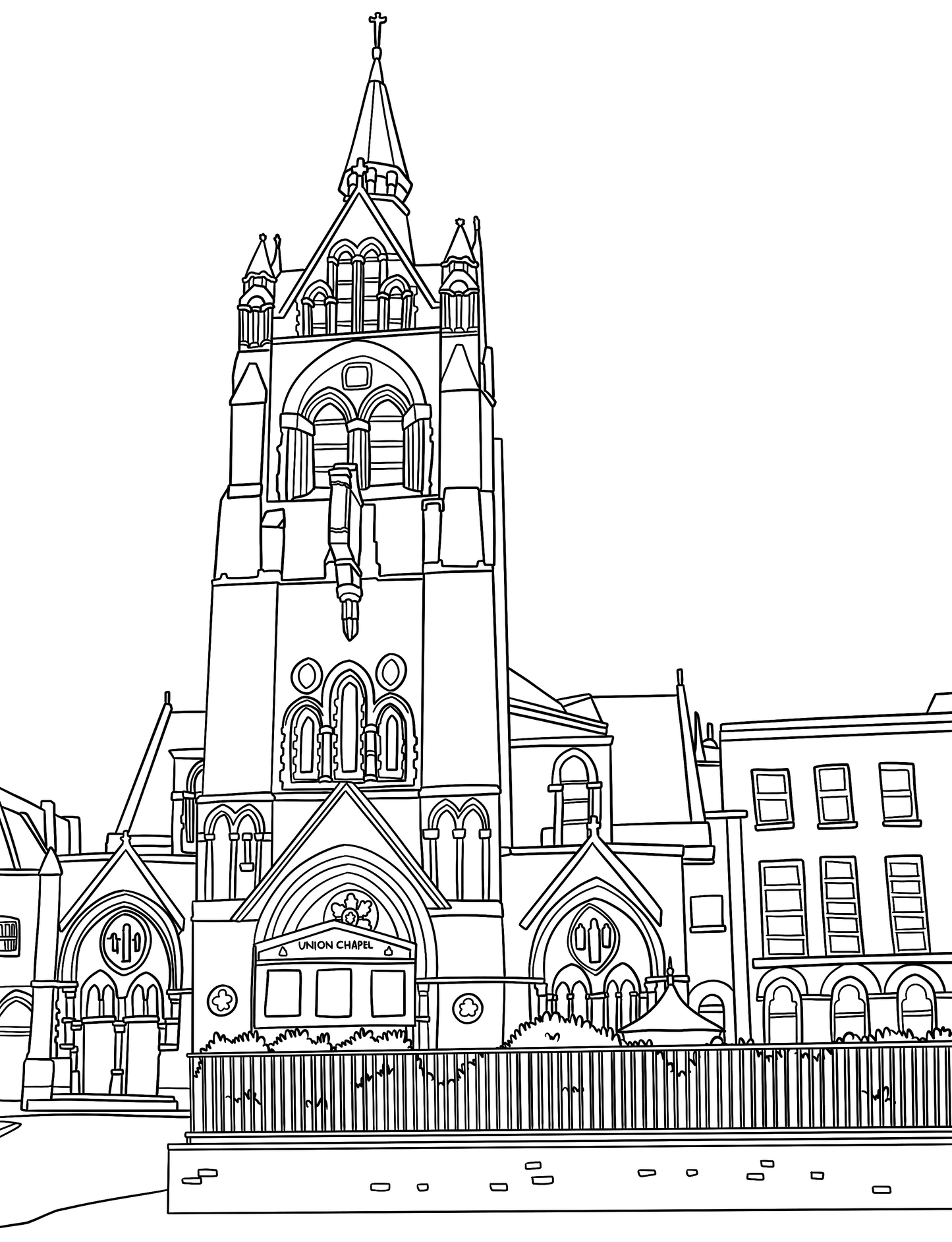 Islington Colouring Book (A4)