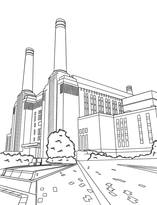 Battersea Colouring Book (A4)