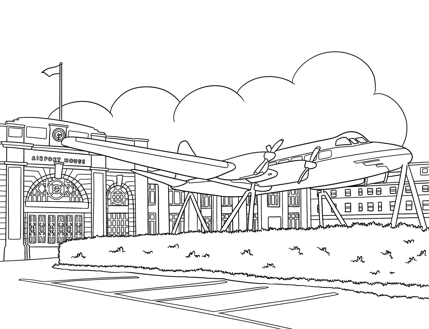 Croydon Colouring Book (A4)