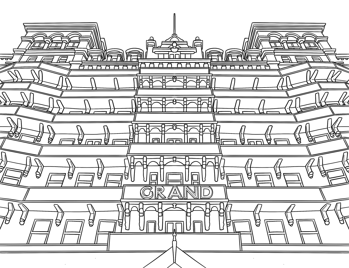 Brighton Colouring Book (A4)