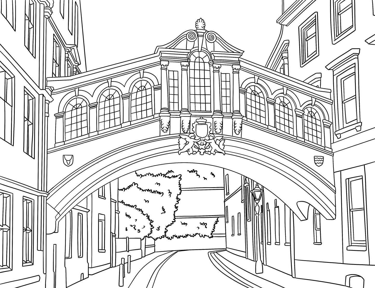 Oxford Colouring Book (A4)