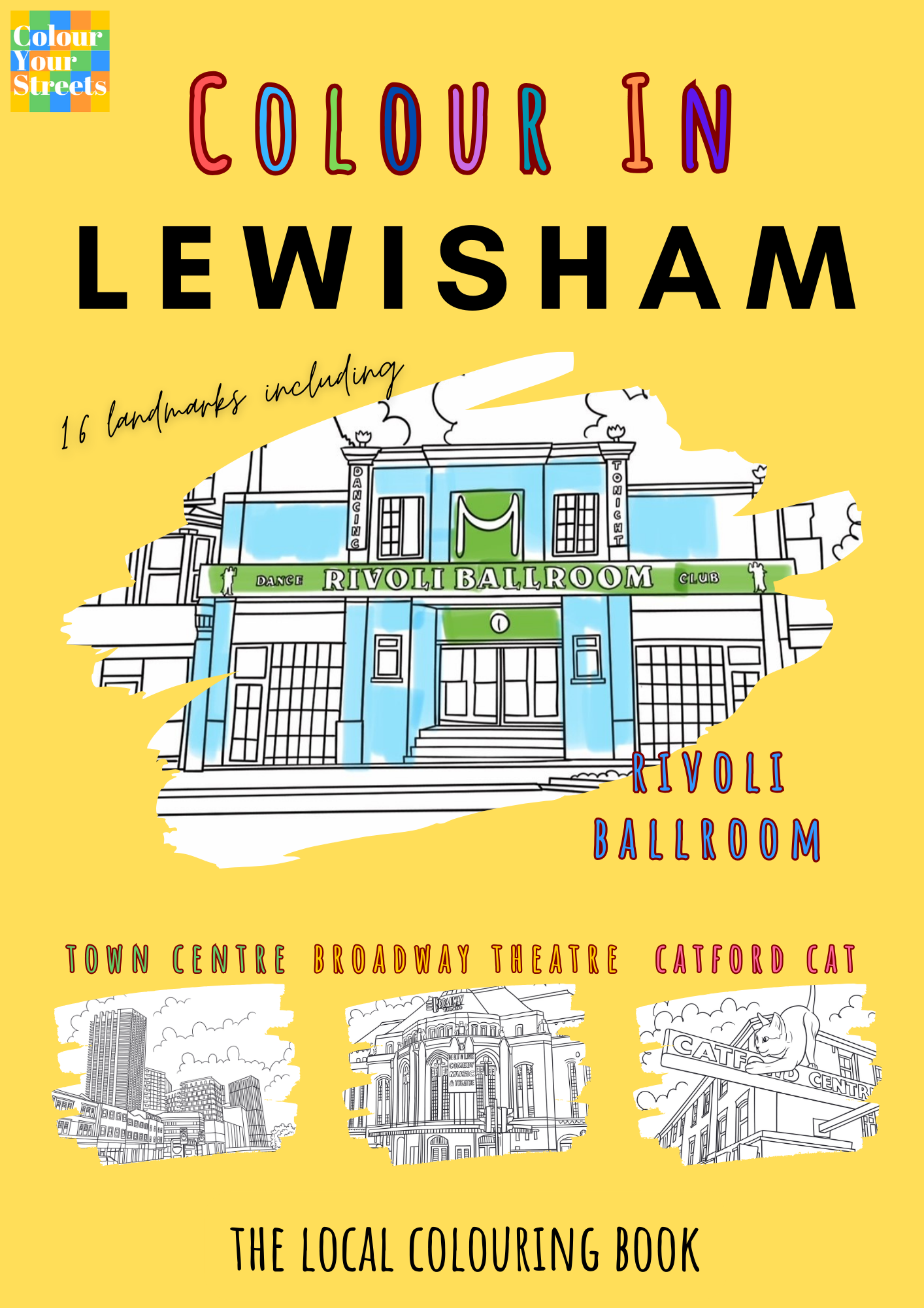 Lewisham Colouring Book (A4)