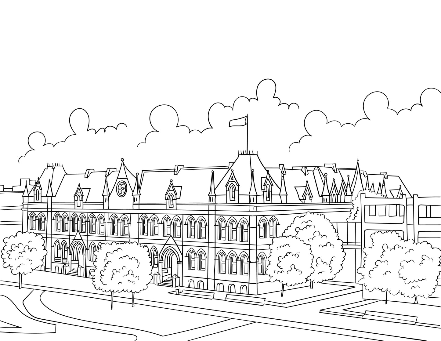Middlesbrough Colouring Book (A4)