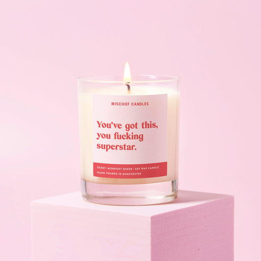 Good Luck Gift Funny Candle You've Got This