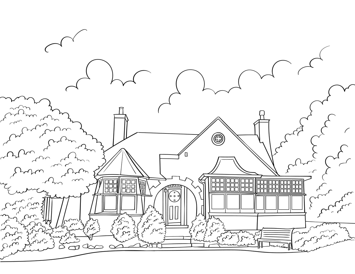 New Forest Colouring Book (A4)