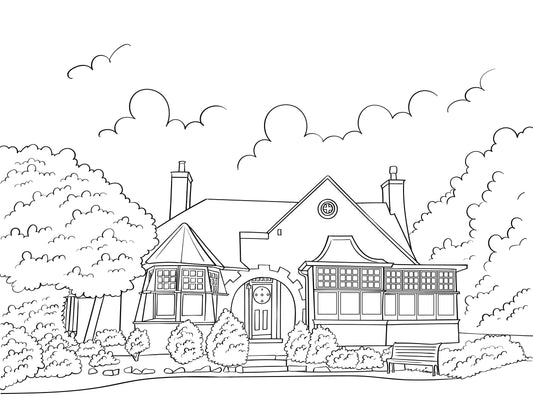 New Forest Colouring Book (A4)