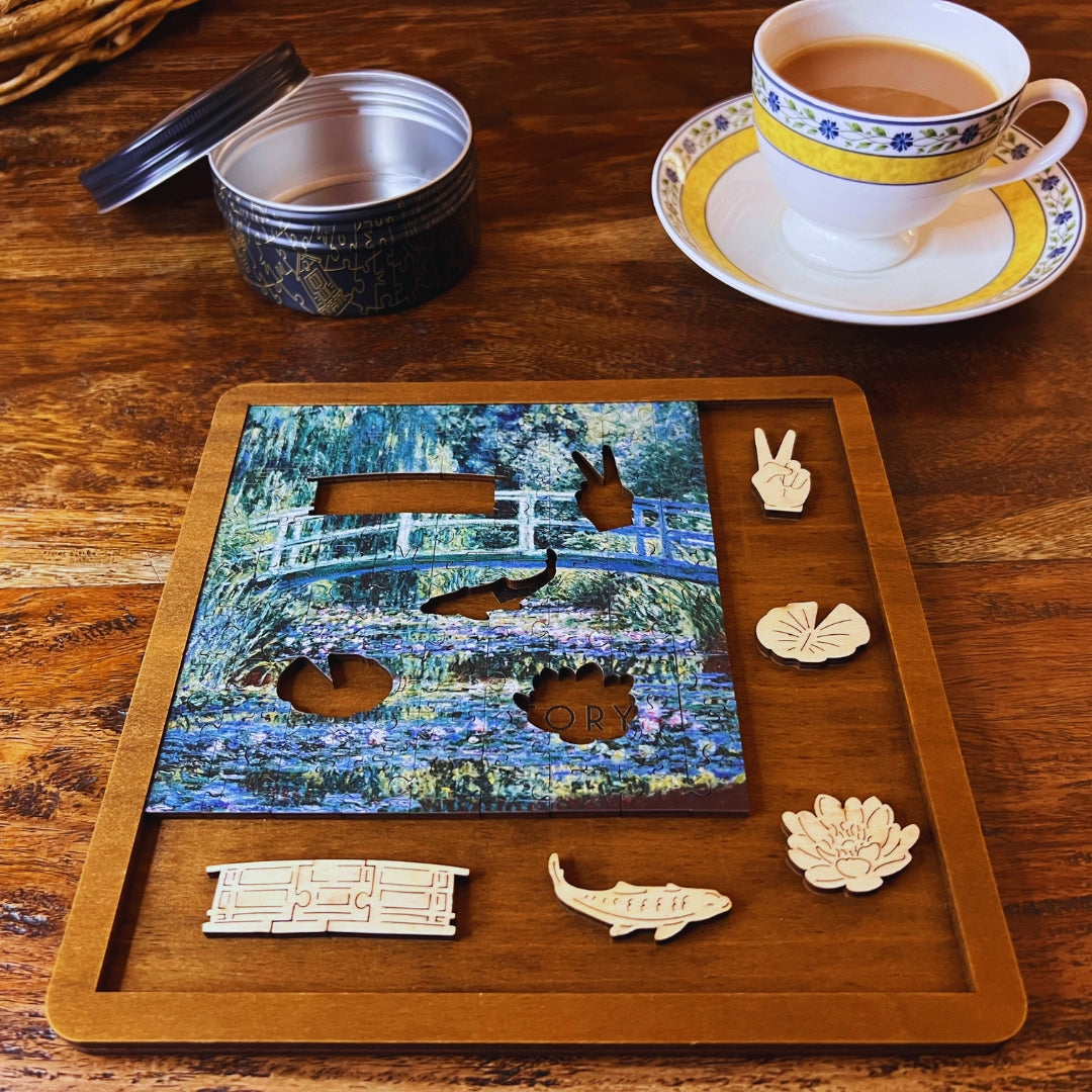 Water Lilies & Japanese Bridge MINI QT