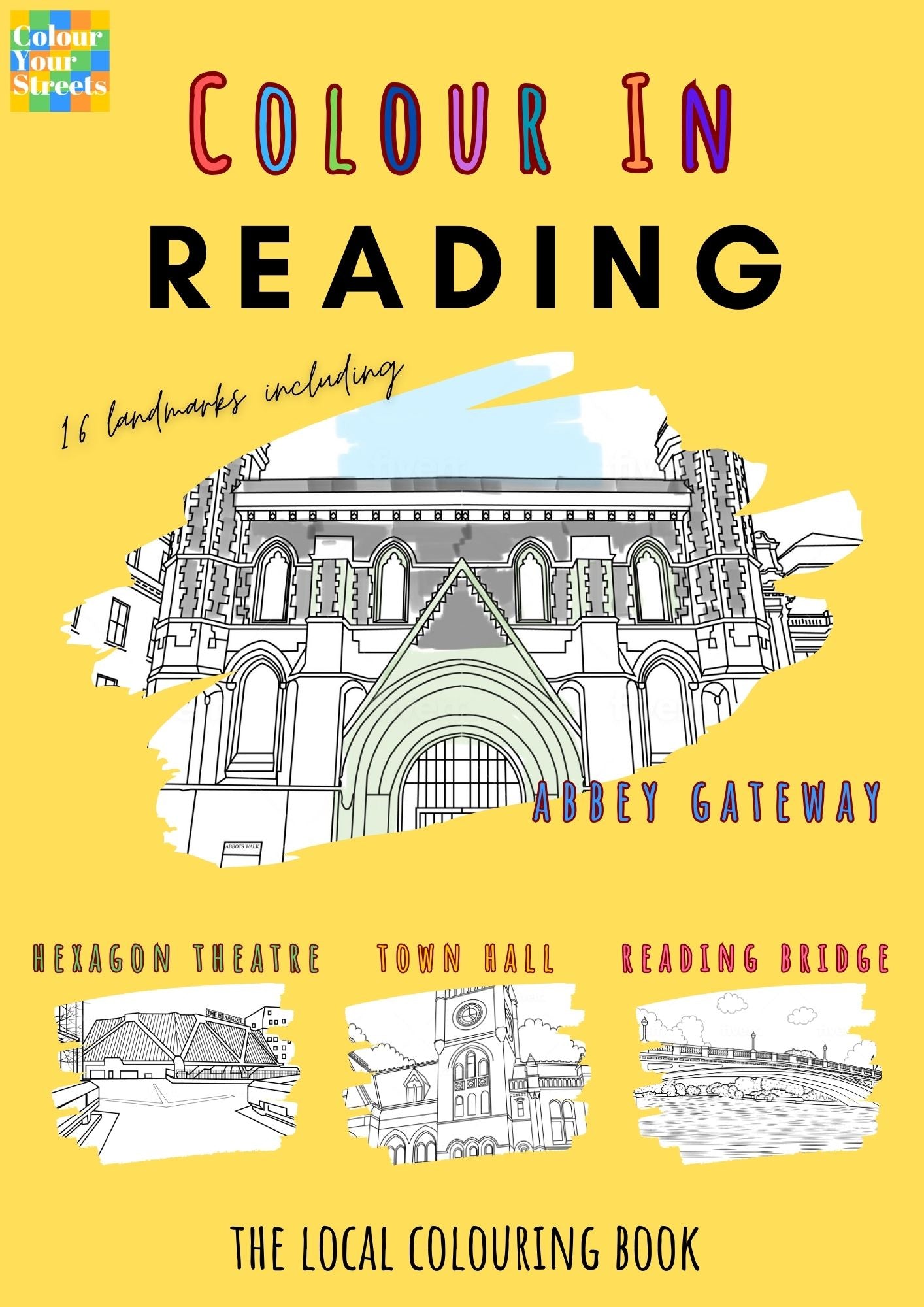 Reading Colouring Book (A4)